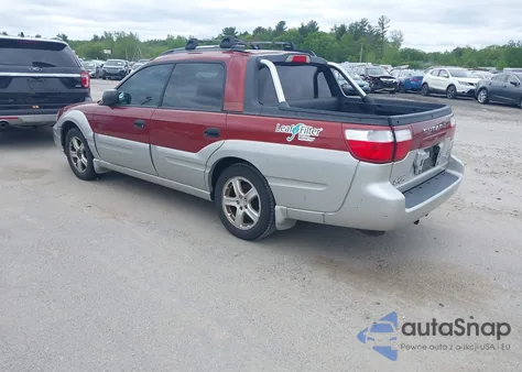 2003 Subaru Baja Sport из США, поврежденный, VIN 4S4BT62C837113082